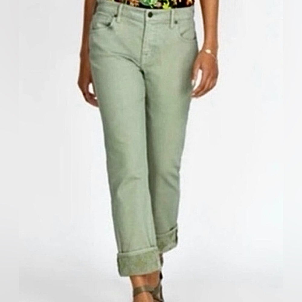 JOHNNY WAS CATALINA COTTON BOYFRIEND JEANS SIZE 27